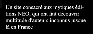 Les Nouvelles Editions Oswald